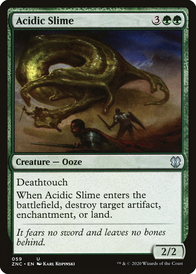 Acidic Slime [Zendikar Rising Commander] | Gamers Paradise