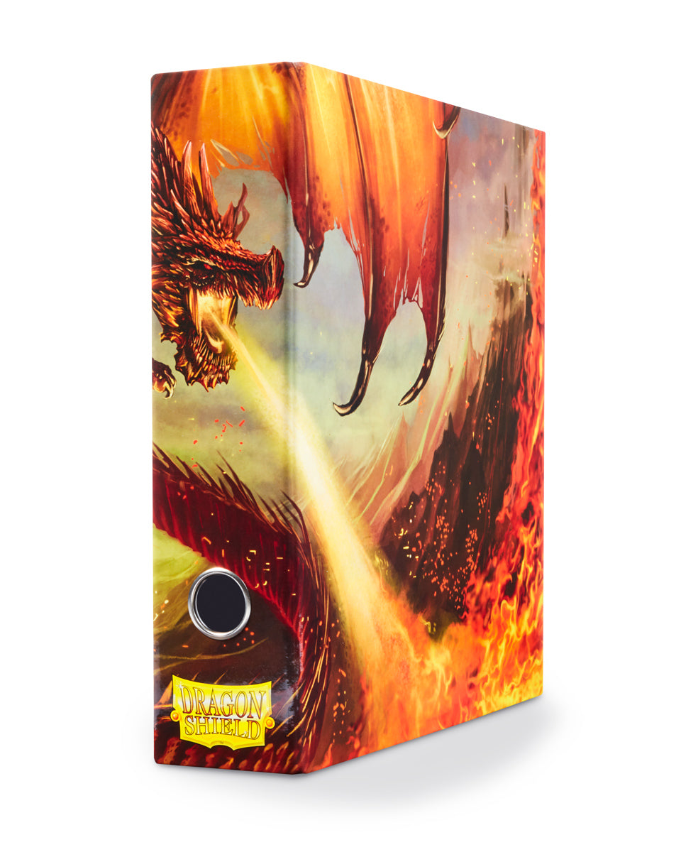 Dragon Shield: Slipcase Binder - Char (Red) | Gamers Paradise