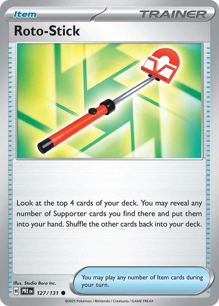 Roto-Stick (127/131) [Scarlet & Violet: Prismatic Evolutions] | Gamers Paradise