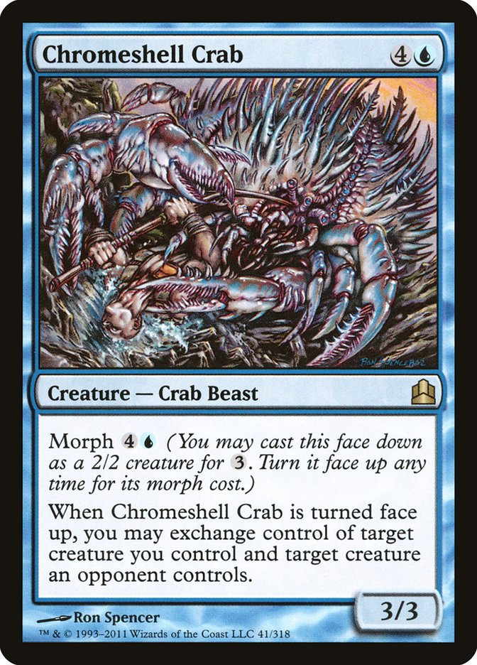 Chromeshell Crab [Commander 2011] | Gamers Paradise