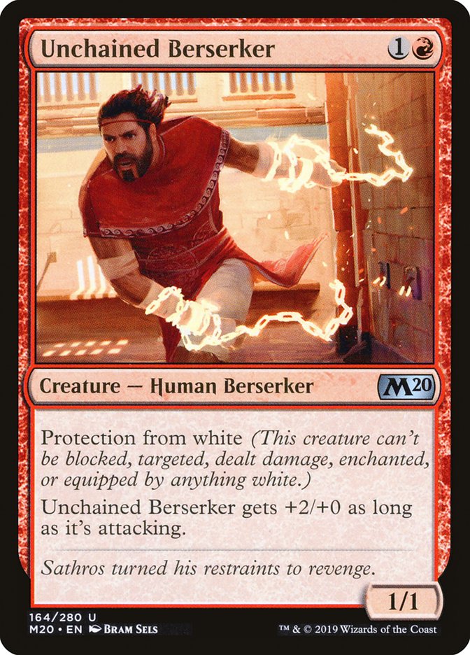 Unchained Berserker [Core Set 2020] | Gamers Paradise