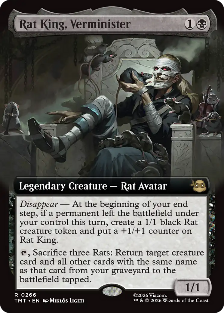 Rat King, Verminister (Extended Art) [Teenage Mutant Ninja Turtles] | Gamers Paradise