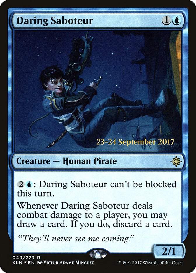 Daring Saboteur [Ixalan Prerelease Promos] | Gamers Paradise