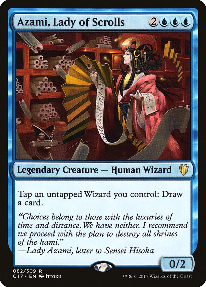 Azami, Lady of Scrolls [Commander 2017] | Gamers Paradise