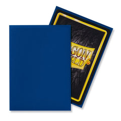 Dragon Shield: Standard 100ct Sleeves - Blue (Matte) | Gamers Paradise