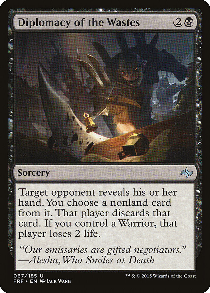 Diplomacy of the Wastes [Fate Reforged] | Gamers Paradise