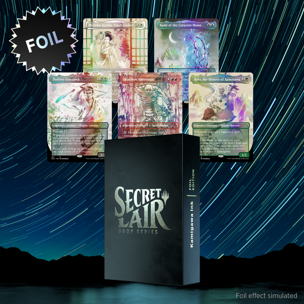 Secret Lair: Drop Series - Kamigawa Ink (Foil Edition) | Gamers Paradise