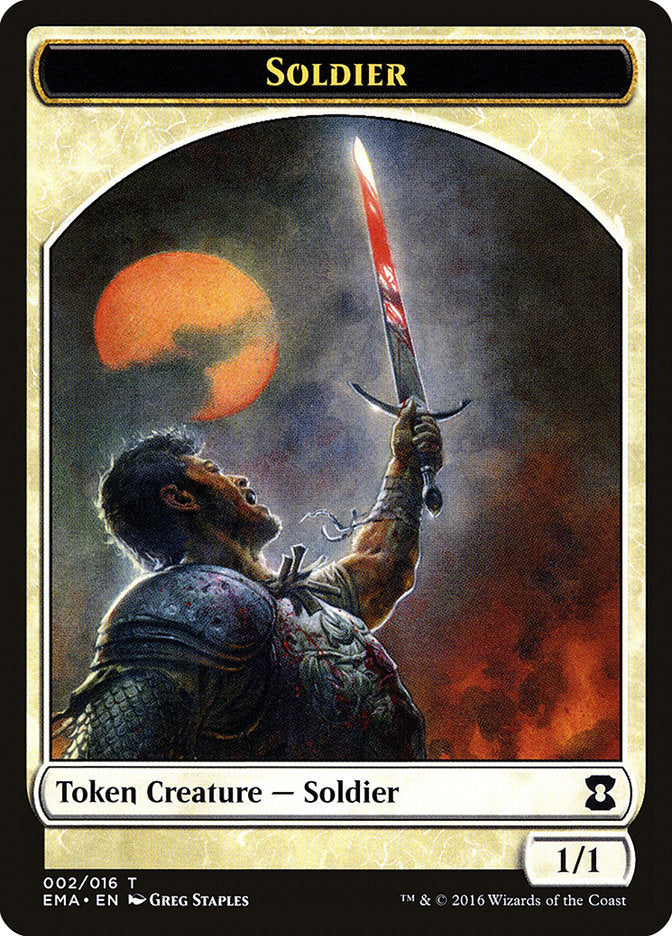 Soldier Token [Eternal Masters Tokens] | Gamers Paradise