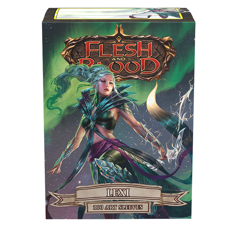 Dragon Shield: Standard 100ct Art Sleeves - Flesh and Blood (Lexi) | Gamers Paradise