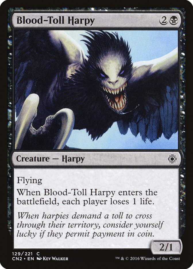 Blood-Toll Harpy [Conspiracy: Take the Crown] | Gamers Paradise