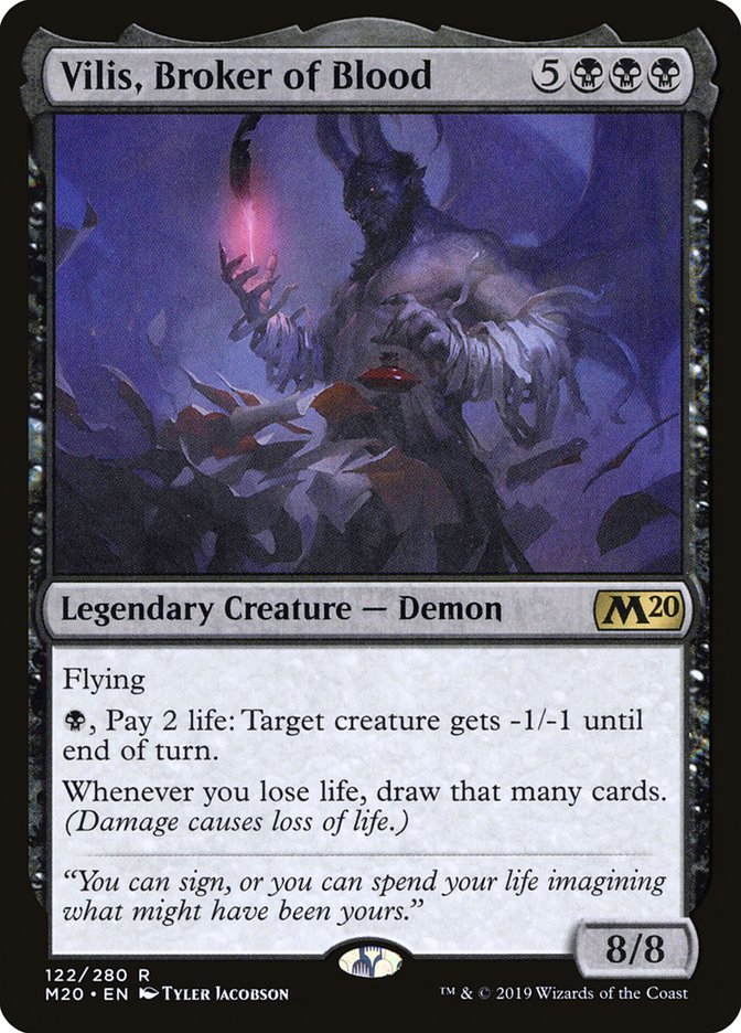 Vilis, Broker of Blood [Core Set 2020] | Gamers Paradise