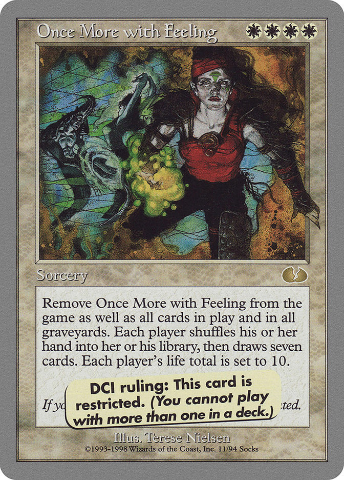 Once More with Feeling [Unglued] | Gamers Paradise