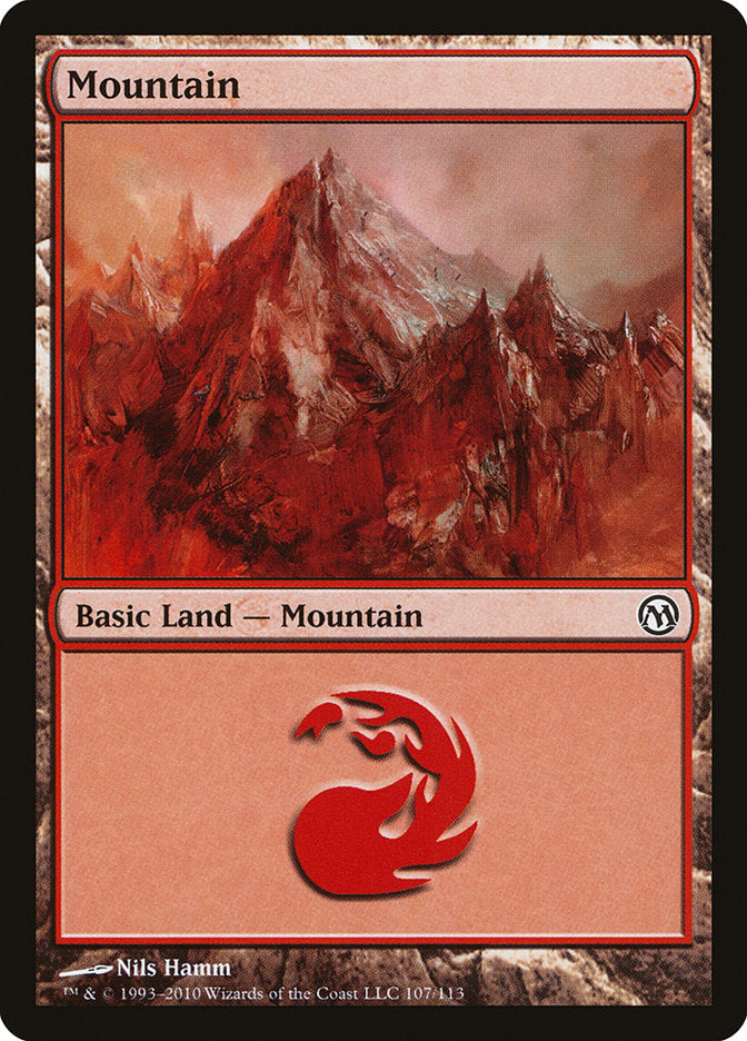 Mountain (107) [Duels of the Planeswalkers] | Gamers Paradise