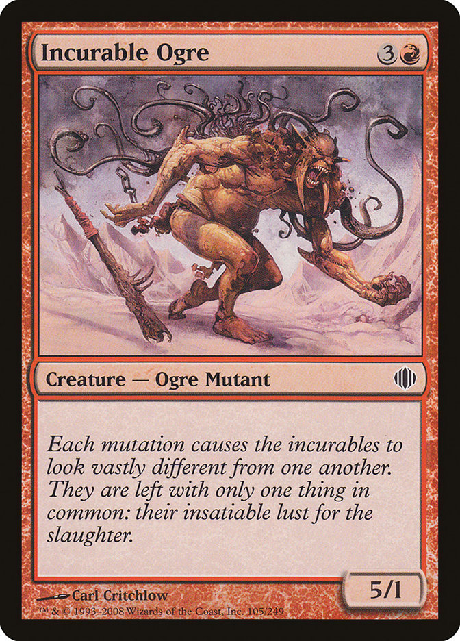 Incurable Ogre [Shards of Alara] | Gamers Paradise
