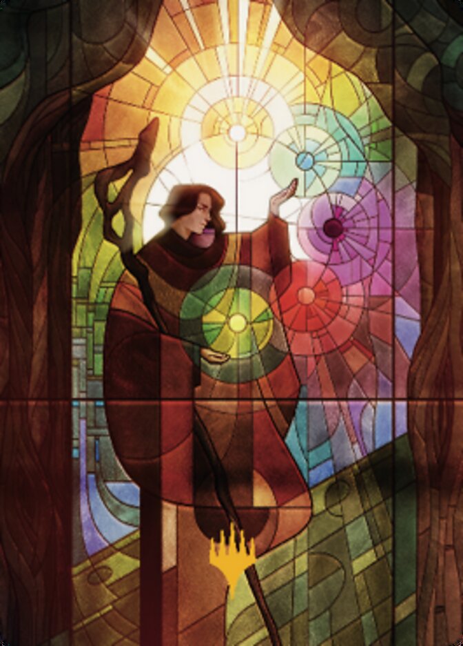 Jodah, the Unifier Art Card (Gold-Stamped Signature) [Dominaria United Art Series] | Gamers Paradise
