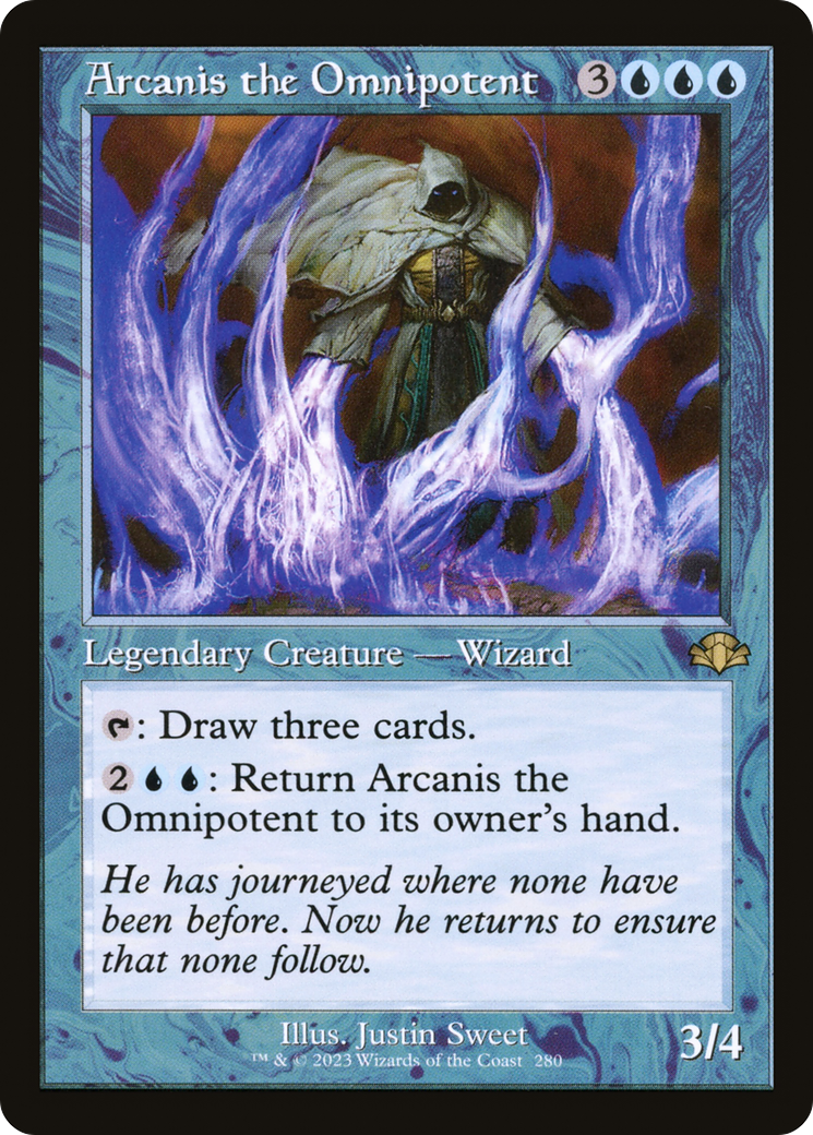 Arcanis the Omnipotent (Retro) [Dominaria Remastered] | Gamers Paradise