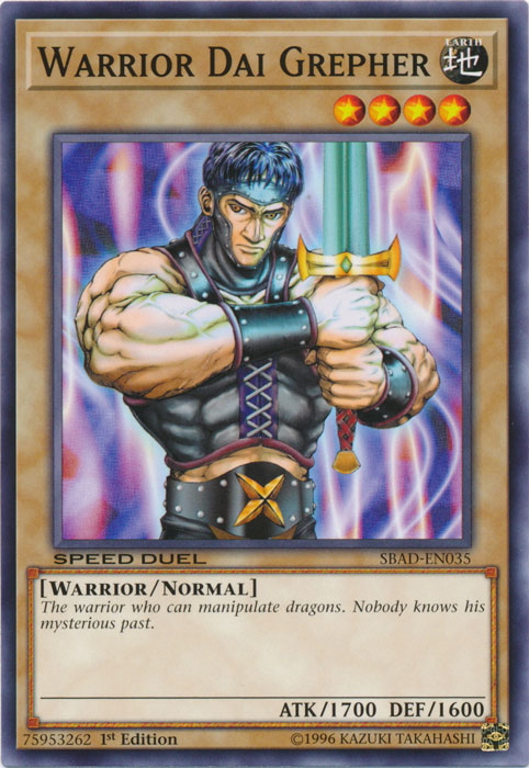 Warrior Dai Grepher [SBAD-EN035] Common | Gamers Paradise