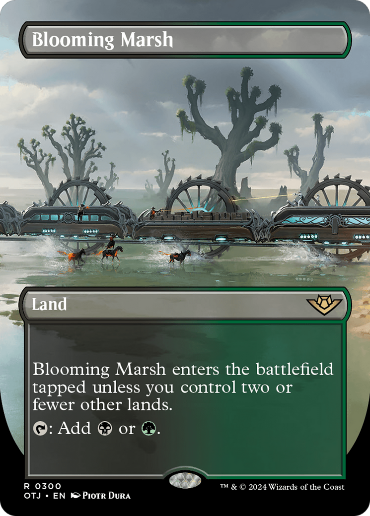 Blooming Marsh (Borderless) [Outlaws of Thunder Junction] | Gamers Paradise