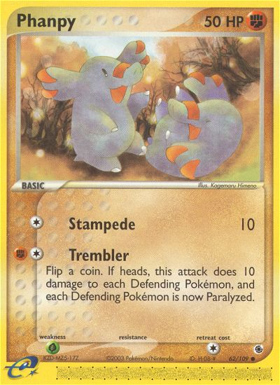 Phanpy (62/109) [EX: Ruby & Sapphire] | Gamers Paradise