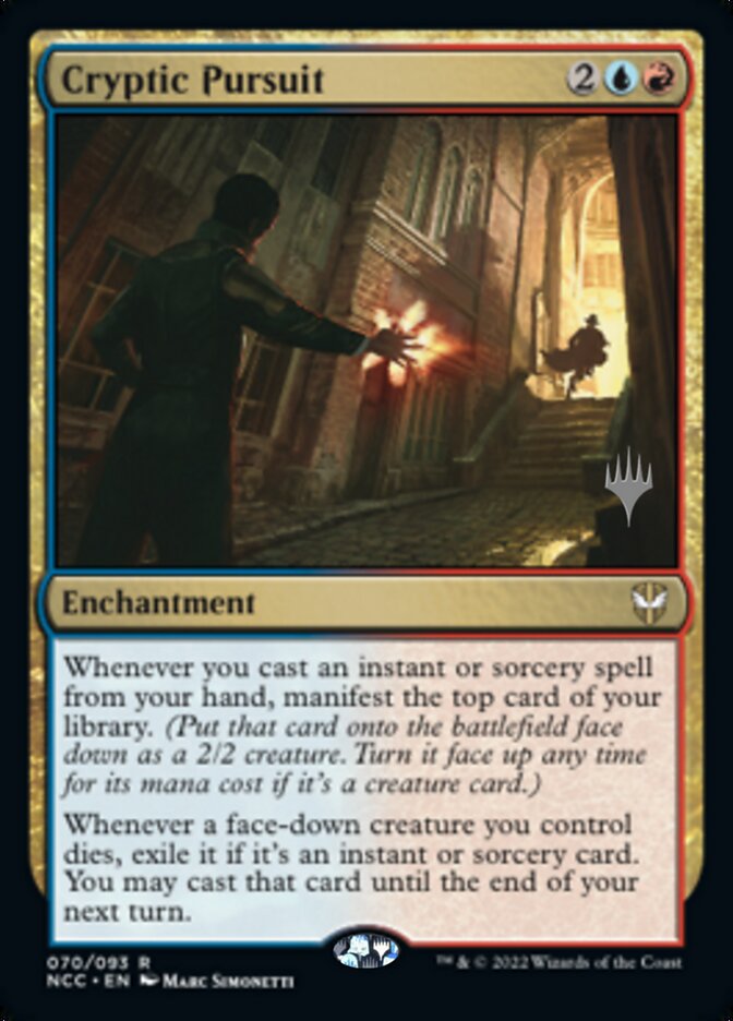 Cryptic Pursuit (Promo Pack) [Streets of New Capenna Commander Promos] | Gamers Paradise