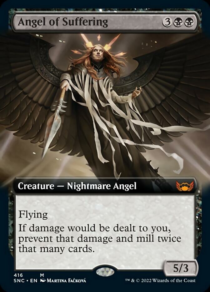 Angel of Suffering (Extended Art) [Streets of New Capenna] | Gamers Paradise