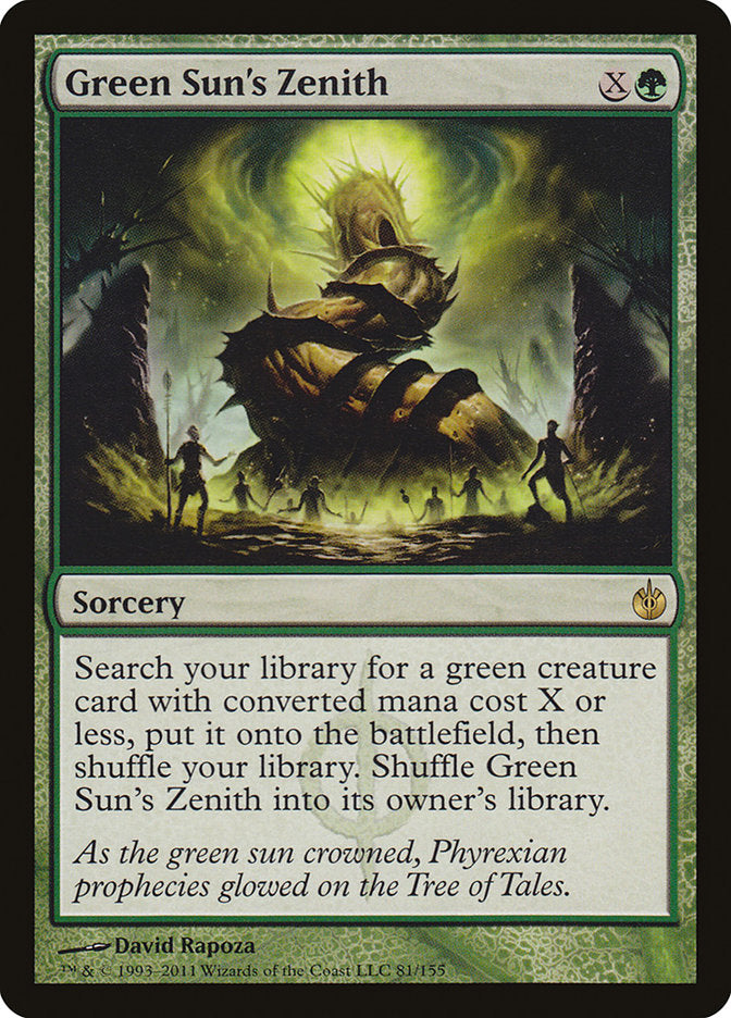 Green Sun's Zenith [Mirrodin Besieged] | Gamers Paradise