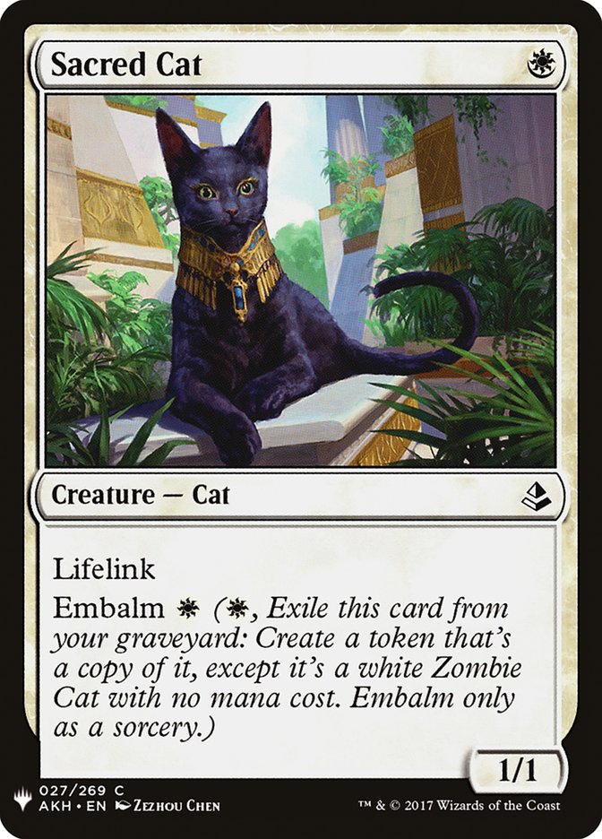 Sacred Cat [Mystery Booster] | Gamers Paradise