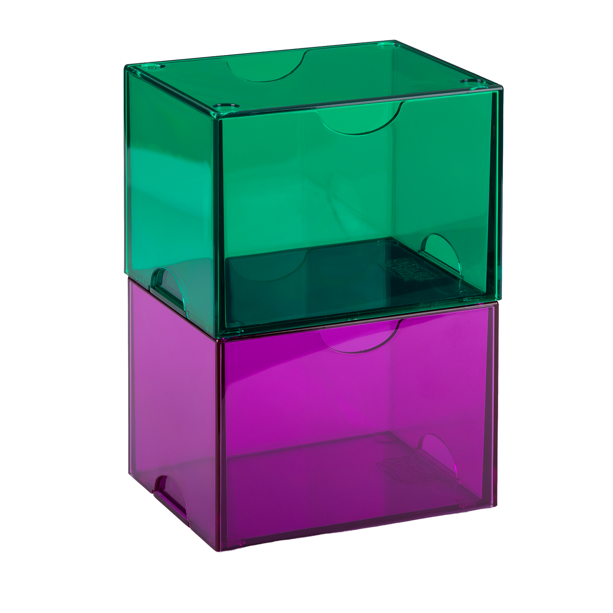 Dragon Shield: Strongbox - Clear Purple | Gamers Paradise