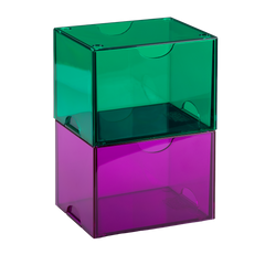 Dragon Shield: Strongbox - Clear Purple | Gamers Paradise