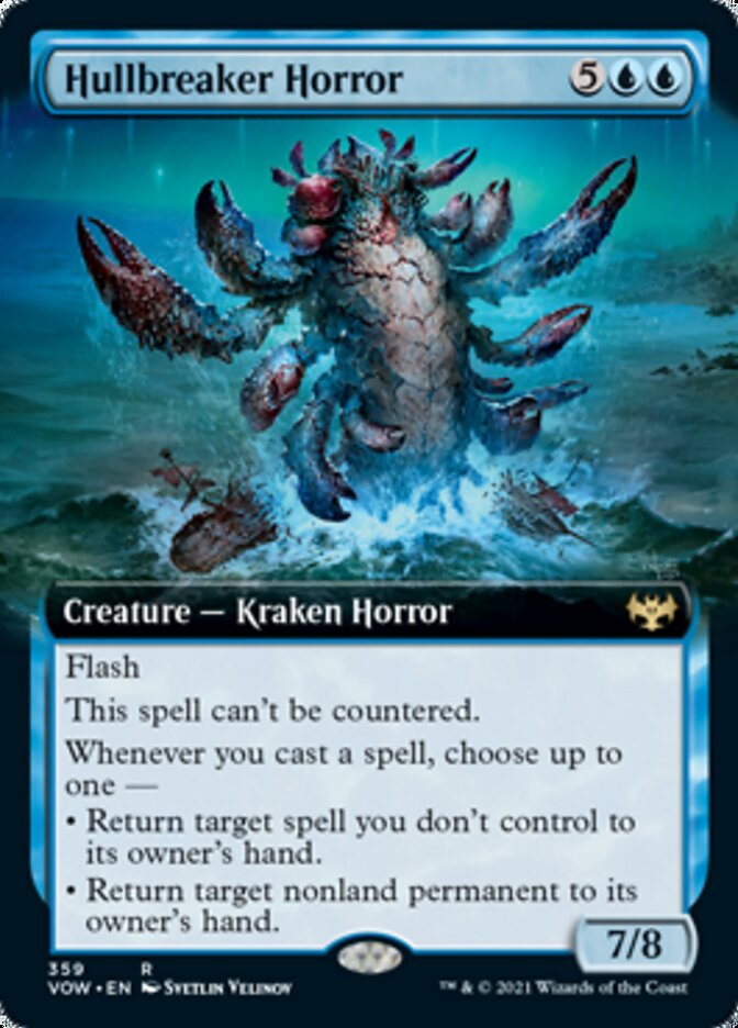 Hullbreaker Horror (Extended Art) [Innistrad: Crimson Vow] | Gamers Paradise