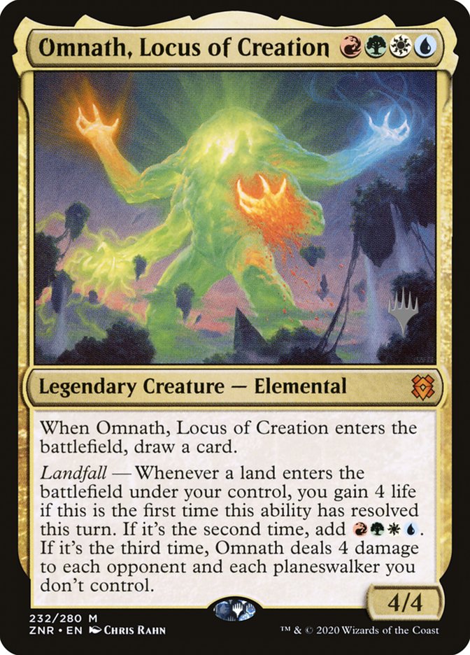 Omnath, Locus of Creation (Promo Pack) [Zendikar Rising Promos] | Gamers Paradise