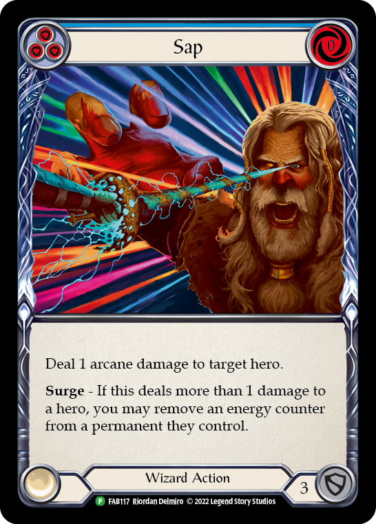 Sap (Blue) [FAB117] (Promo)  Rainbow Foil | Gamers Paradise