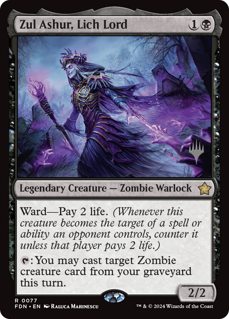 Zul Ashur, Lich Lord [Lorwyn Eclipsed Promos] | Gamers Paradise