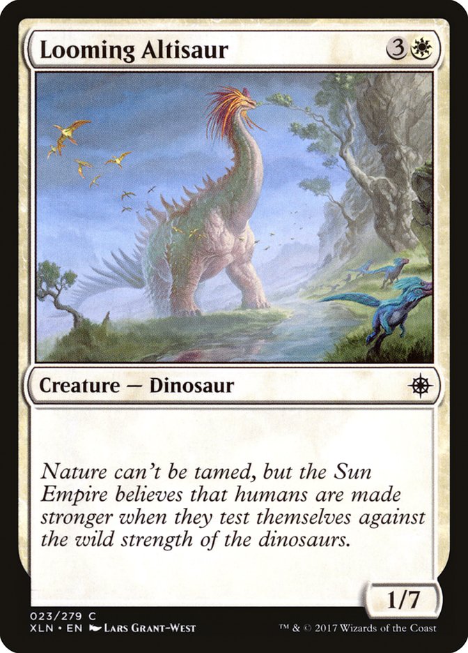 Looming Altisaur [Ixalan] | Gamers Paradise