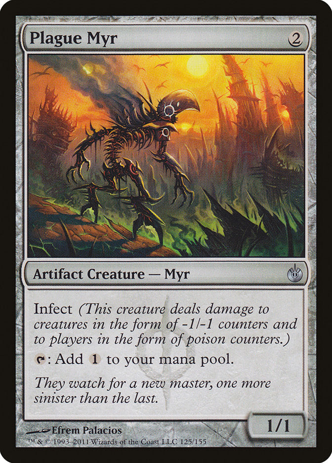 Plague Myr [Mirrodin Besieged] | Gamers Paradise