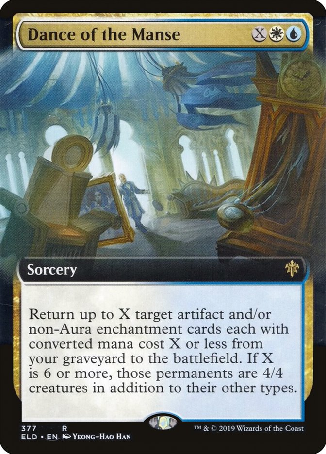 Dance of the Manse (Extended Art) [Throne of Eldraine] | Gamers Paradise