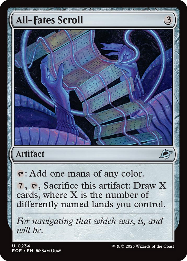 All-Fates Scroll [Edge of Eternities] | Gamers Paradise