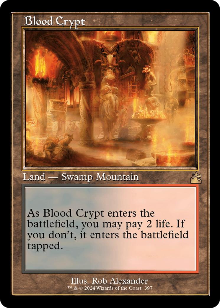 Blood Crypt (Retro) [Ravnica Remastered] | Gamers Paradise