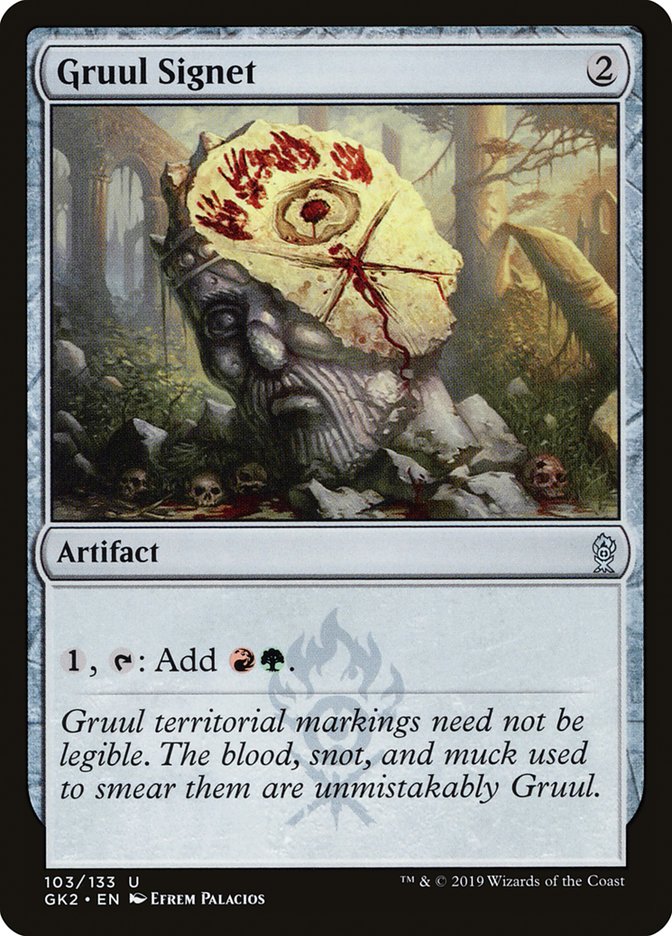 Gruul Signet [Ravnica Allegiance Guild Kit] | Gamers Paradise