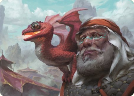 Dragon Whelp Art Card [Dominaria United Art Series] | Gamers Paradise