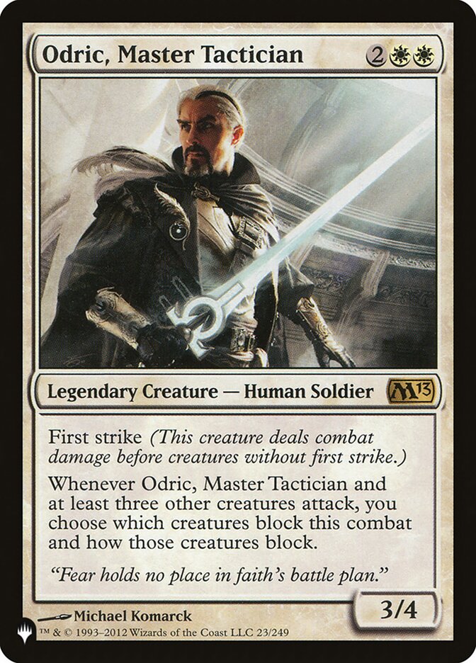 Odric, Master Tactician [The List] | Gamers Paradise