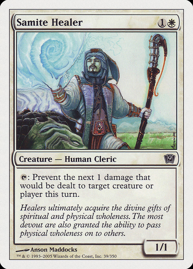 Samite Healer [Ninth Edition] | Gamers Paradise