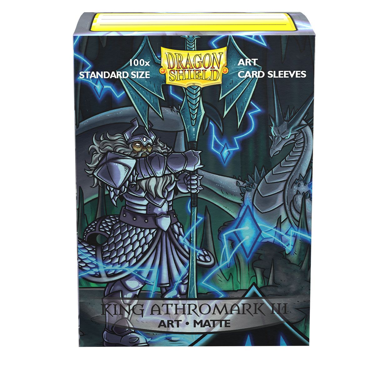 Dragon Shield: Standard 100ct Art Sleeves - King Athromark III | Gamers Paradise