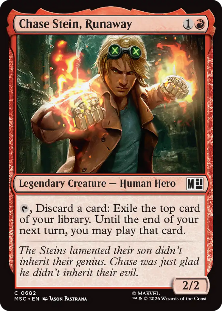 Chase Stein, Runaway [Marvel Super Heroes Commander] | Gamers Paradise