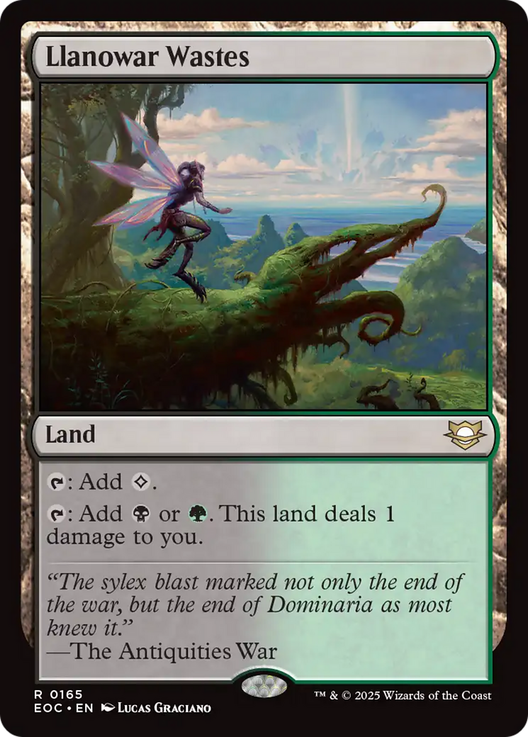 Llanowar Wastes [Edge of Eternities Commander] | Gamers Paradise