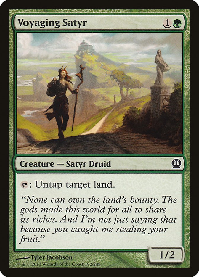Voyaging Satyr [Theros] | Gamers Paradise