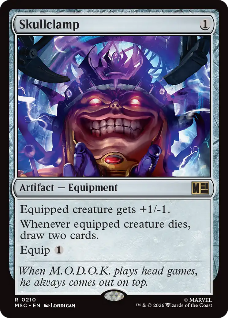 Skullclamp (Surge Foil) [Marvel Super Heroes Commander] | Gamers Paradise