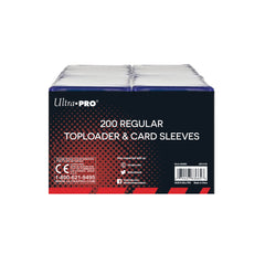 Ultra PRO: Toploader - 3" x 4" (200ct Regular with Card Sleeves) | Gamers Paradise