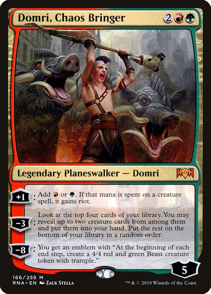 Domri, Chaos Bringer [Ravnica Allegiance] | Gamers Paradise