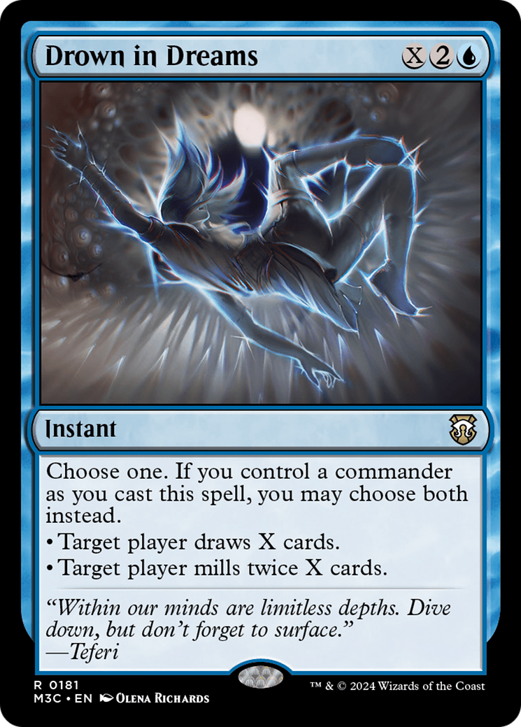 Drown in Dreams (Ripple Foil) [Modern Horizons 3 Commander] | Gamers Paradise